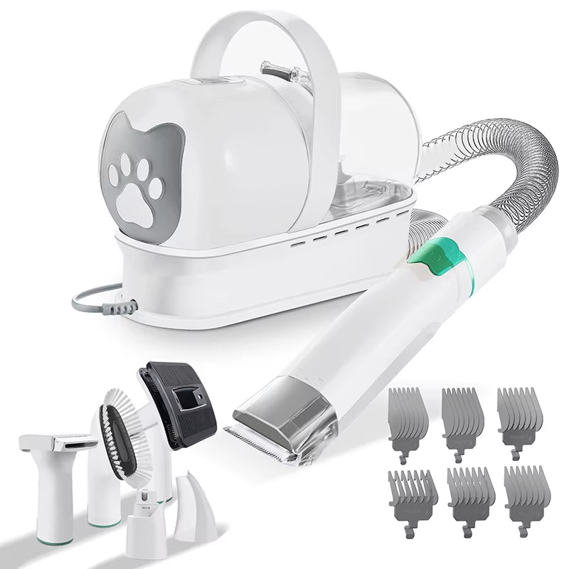 Hot Sale Pet Hair Dryer Vacuum Suction Dog Cat Grooming Brush Low Noise Electric Vacuum Cleaner Multifunction Pet Grooming Kit