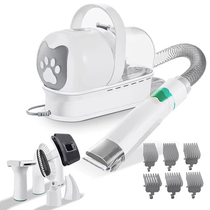 Hot Sale Pet Hair Dryer Vacuum Suction Dog Cat Grooming Brush Low Noise Electric Vacuum Cleaner Multifunction Pet Grooming Kit